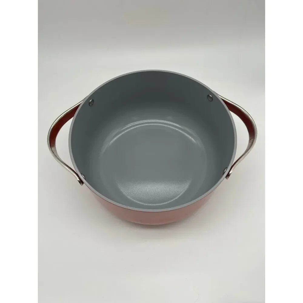 Caraway 6.5 Qt Ceramic Nonstick Dutch Oven Pot ~10” Perracotta w/ Handles